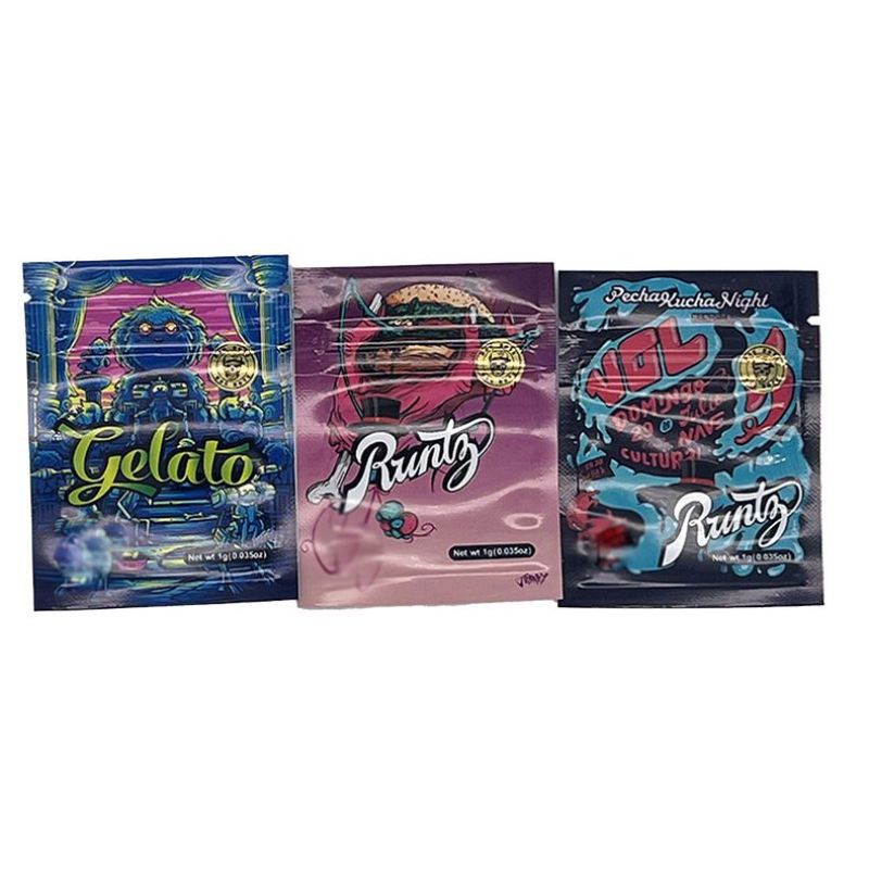 Runtz Mylar Weed Bags | 3.5G Packaging 